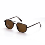 Fashionable Geometric Double-Beam Sunglasses, 2026 Fall/Summer Trends, High Quality Lightweight Durable Sunglasses, Men's Fashion Accessory, Boyfriend Birthday Gift, Gifts for Men's Travel Back to School
