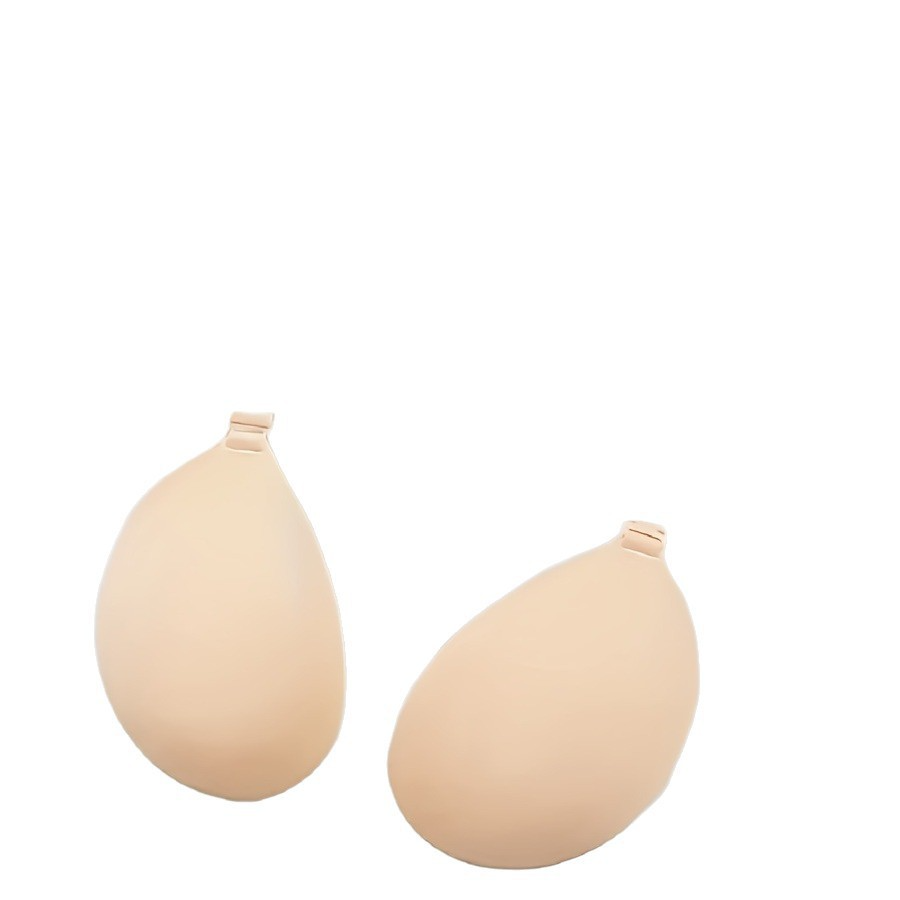 Halter-Style Teardrop Silicone Bra Inserts — Invisible, Lift-Enhancing, and Strapless Nipple Covers for Summer (Designed to Make Smaller Busts Appear Fuller)