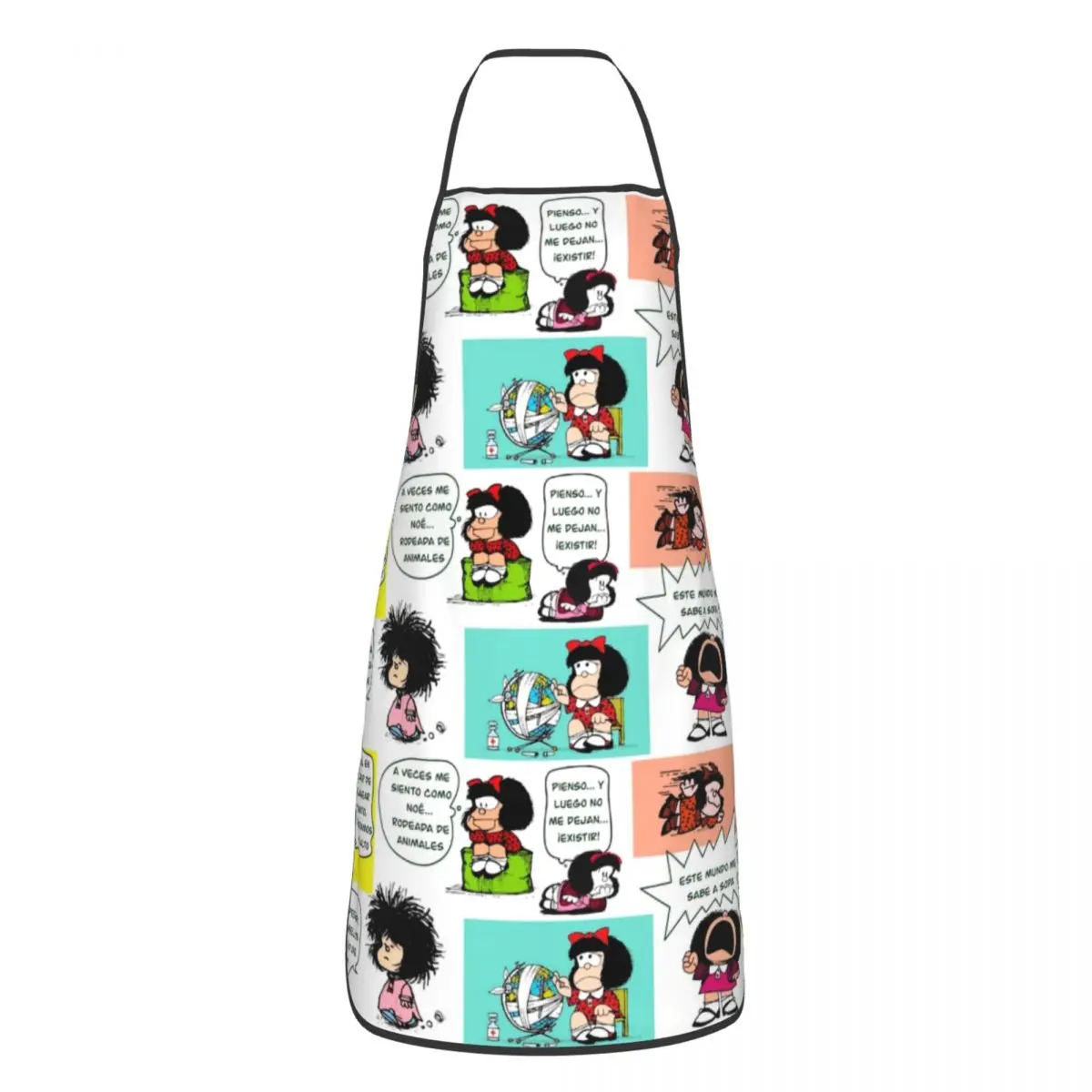 Custom Bib Aprons for Men Women Unisex Adult Chef Kitchen Cooking Cartoon  Comic Tablier Cuisine Painting