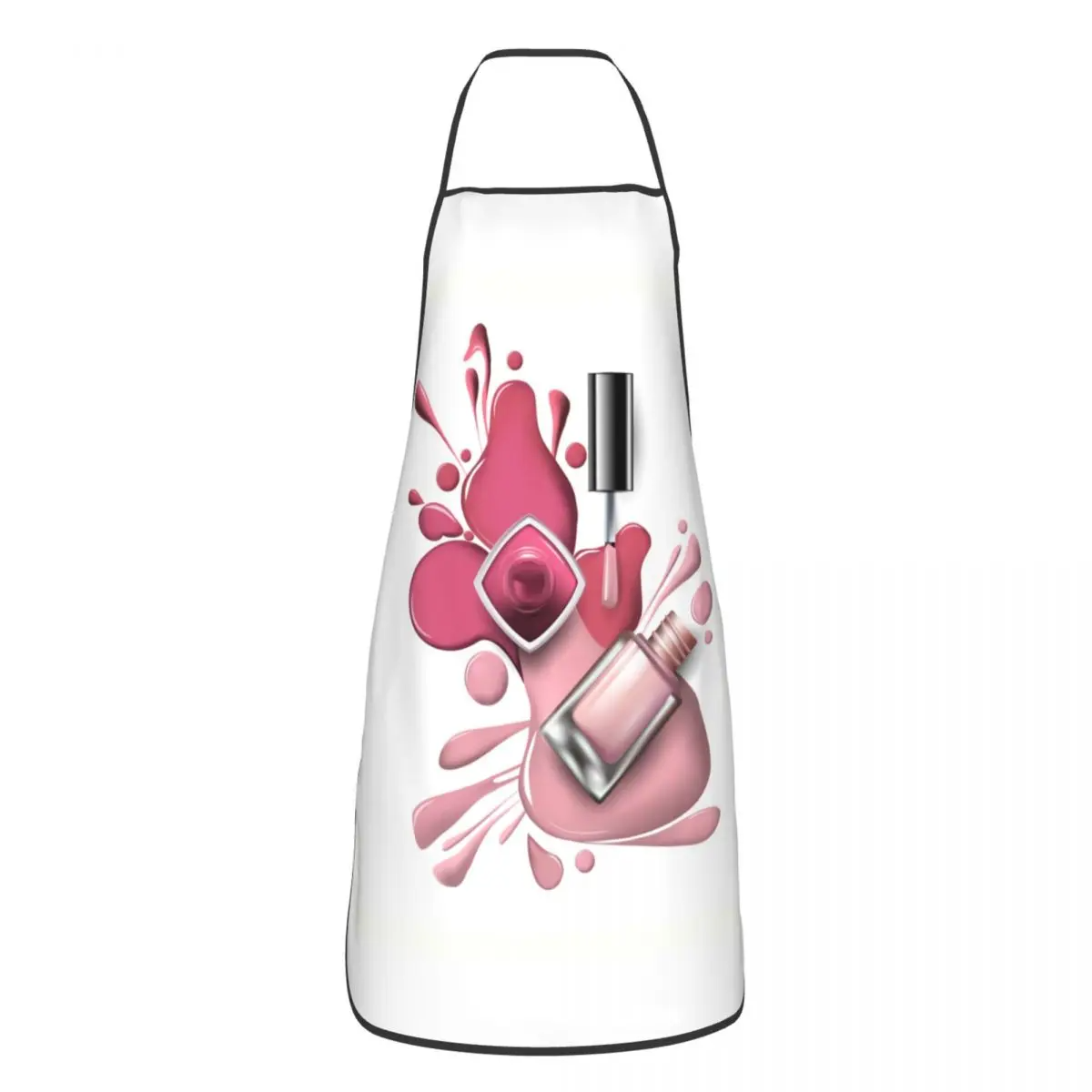 Technician Nail Polish Apron for Women Men Unisex Bib Cooking Kitchen Tablier Cuisine Chef Gardening