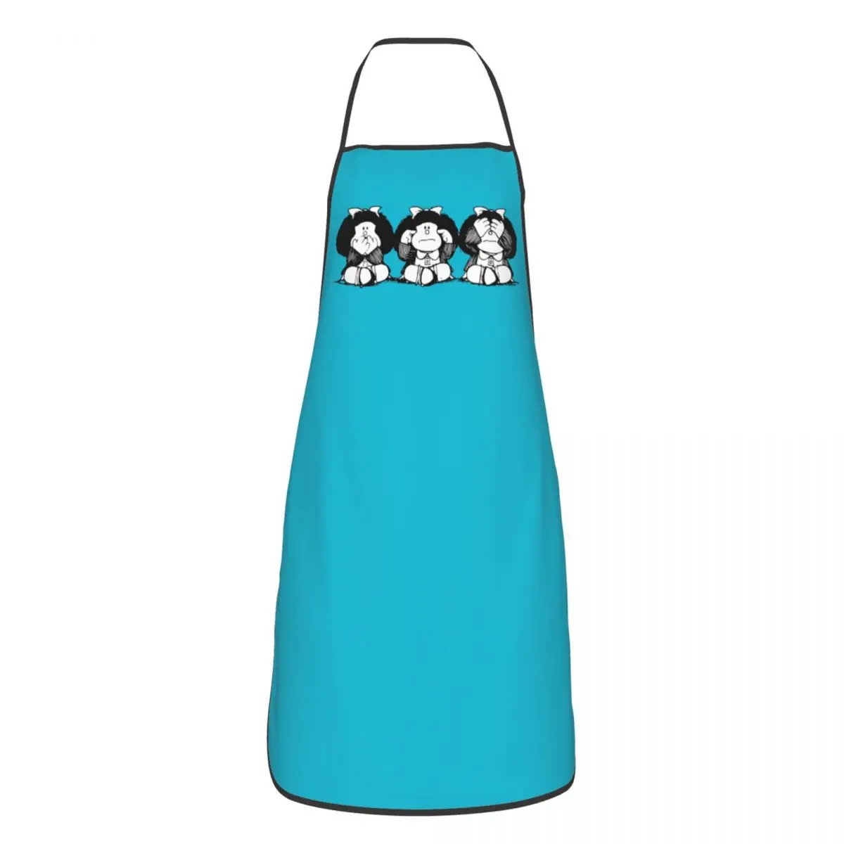Custom Bib Aprons for Men Women Unisex Adult Chef Kitchen Cooking Cartoon  Comic Tablier Cuisine Painting