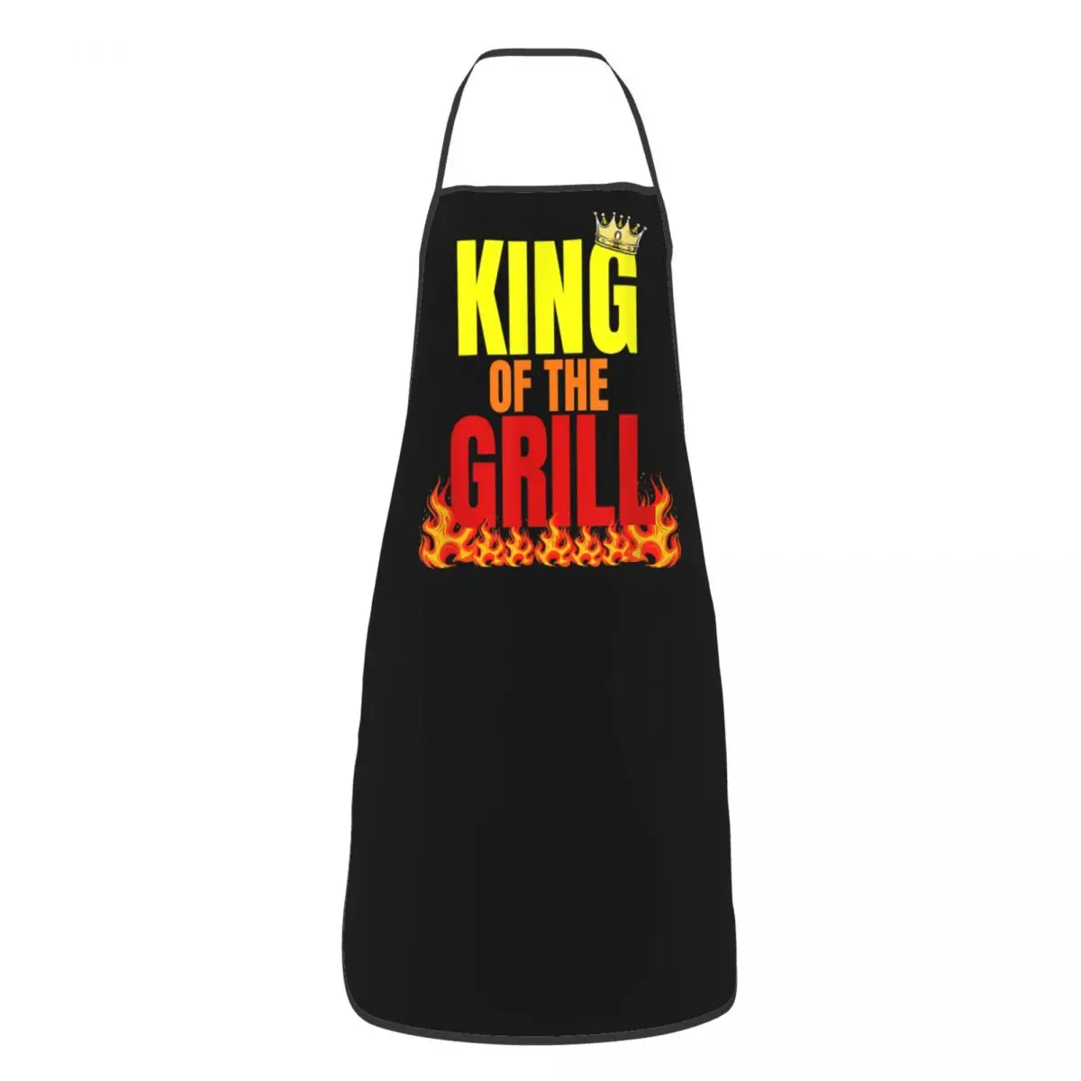 BBQ Master King Of The Grill Bib Apron Women Men Unisex Kitchen Chef Barbecue Lover Tablier Cuisine for Cooking Baking Gardening
