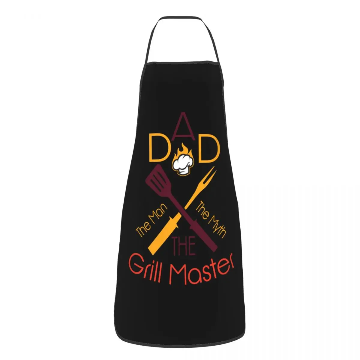 Apron The Man The Myth The Grill Master Aprons for Women Men Father Day Gift Adult Kitchen Chef Bib Tablier Cuisine Cooking Baking