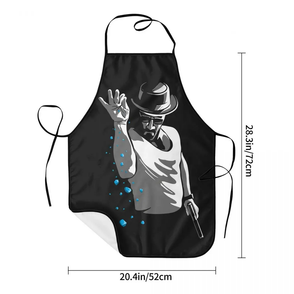 Funny  Apron Men Women Breaking Bad Adult Unisex Kitchen Chef Bib Tablier Cuisine Cooking Baking Gardening