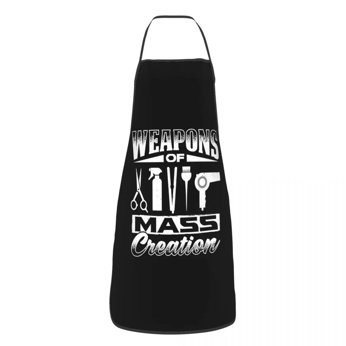 Custom Bib Hair Hustler Hairstylist Hairdresser Apron for Men Women Adult Chef Cooking Kitchen Barber Tablier Cuisine Baking
