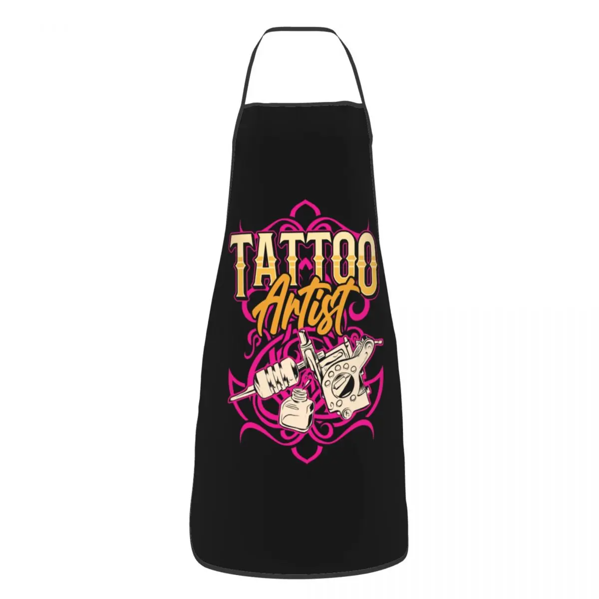 Funny Tattoo Master Apron for Women Men Unisex Bib Tattooists Artist Gift Kitchen Cooking Tablier Cuisine Chef Gardening