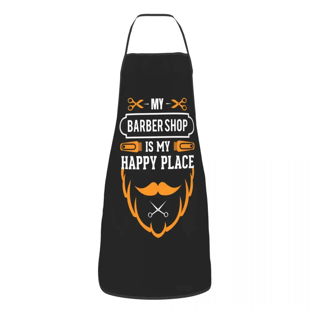Custom Bib Hair Hustler Hairstylist Hairdresser Apron for Men Women Adult Chef Cooking Kitchen Barber Tablier Cuisine Baking