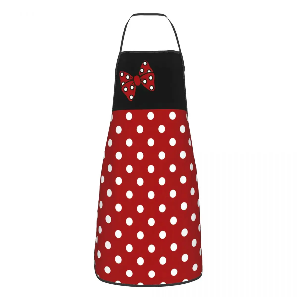 Cartoon Mickey Pattern Apron for Women Men Unisex Bib Anime Mouse Minnie Cooking Kitchen Tablier Cuisine Chef Gardening