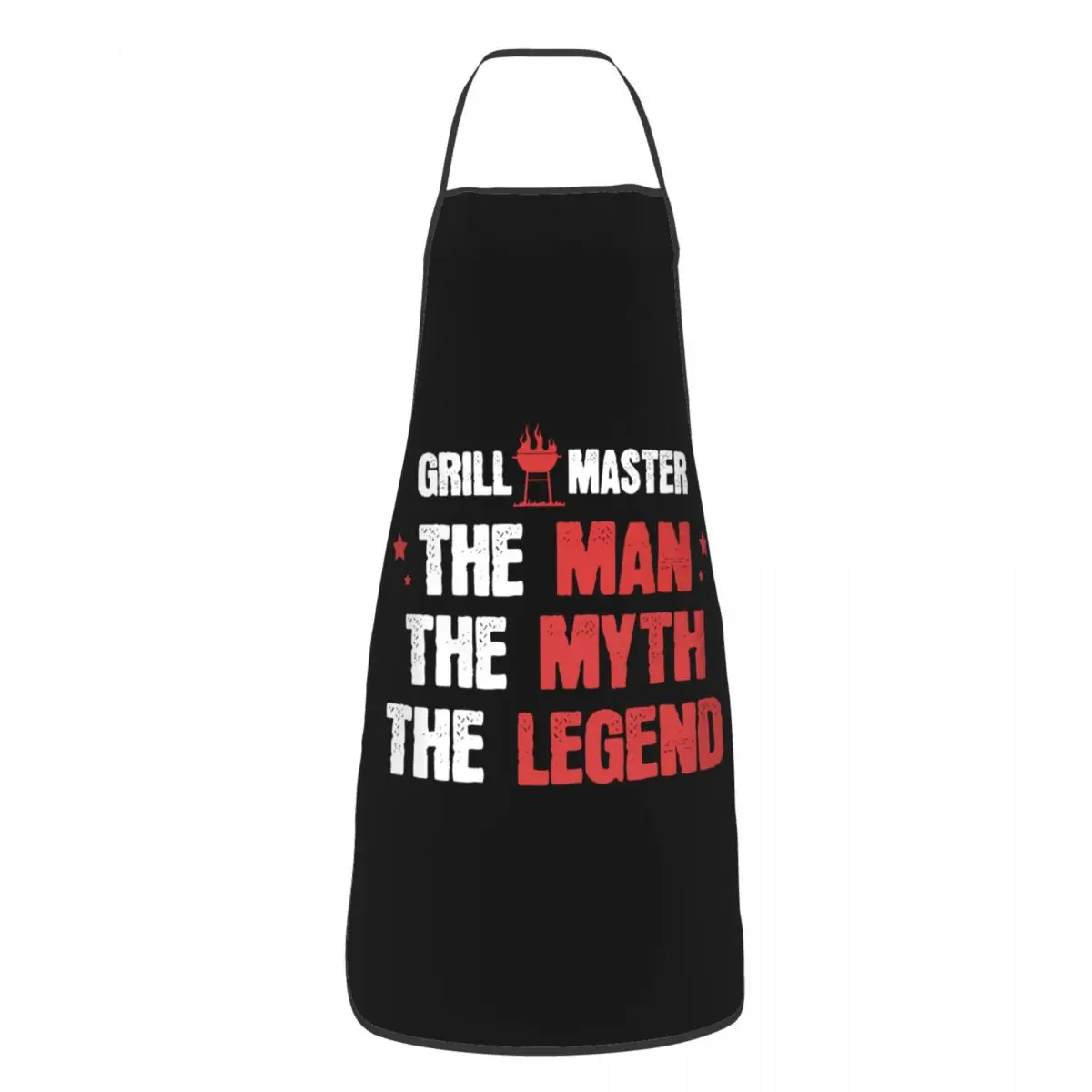 Apron The Man The Myth The Grill Master Aprons for Women Men Father Day Gift Adult Kitchen Chef Bib Tablier Cuisine Cooking Baking