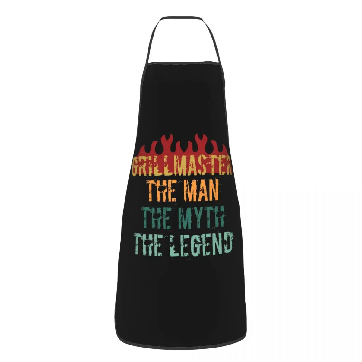 Apron The Man The Myth The Grill Master Aprons for Women Men Father Day Gift Adult Kitchen Chef Bib Tablier Cuisine Cooking Baking