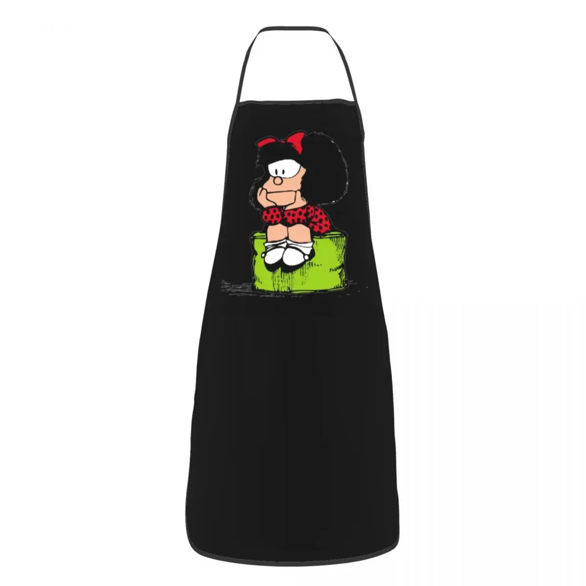 Custom Bib Aprons for Men Women Unisex Adult Chef Kitchen Cooking Cartoon  Comic Tablier Cuisine Painting