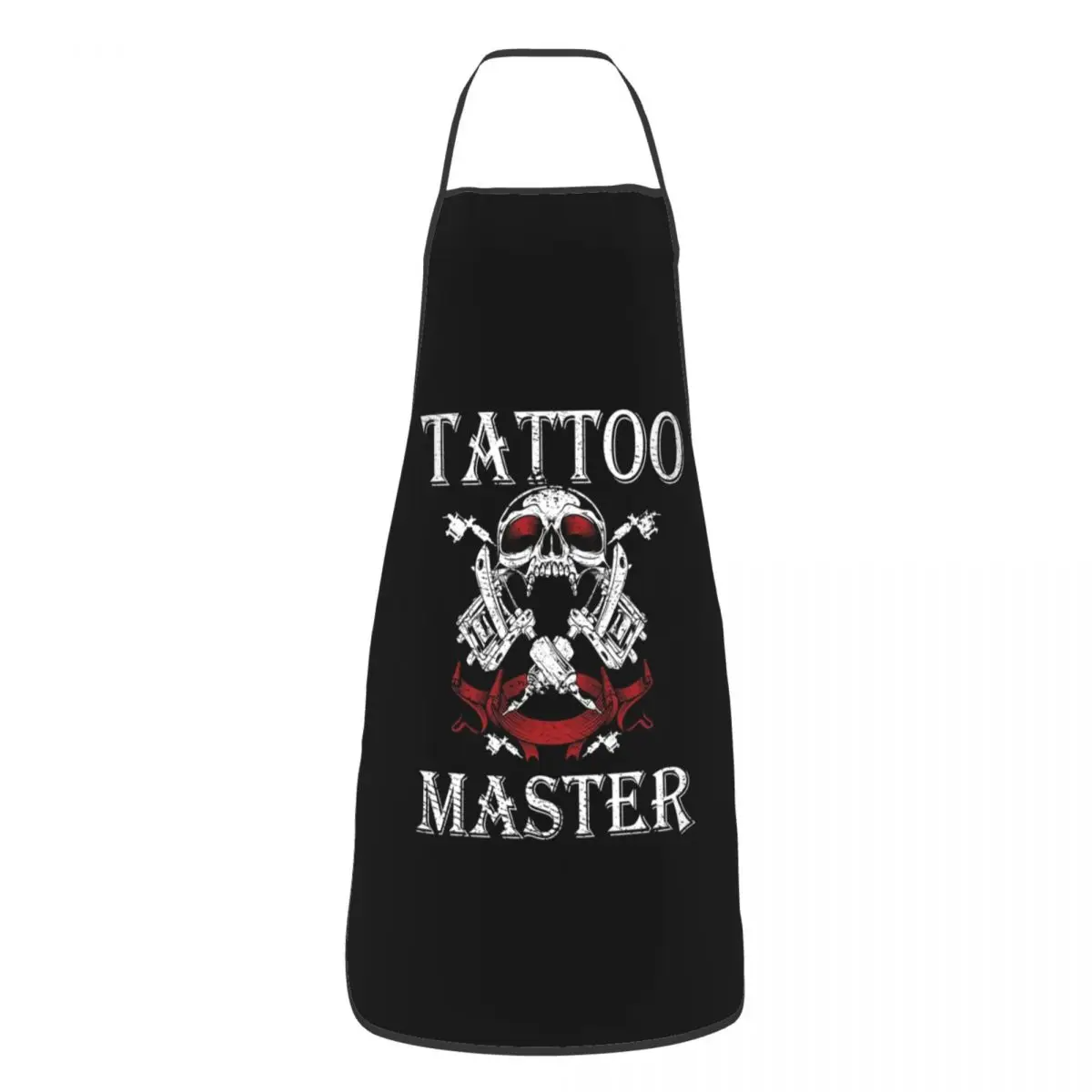 Funny Tattoo Master Apron for Women Men Unisex Bib Tattooists Artist Gift Kitchen Cooking Tablier Cuisine Chef Gardening