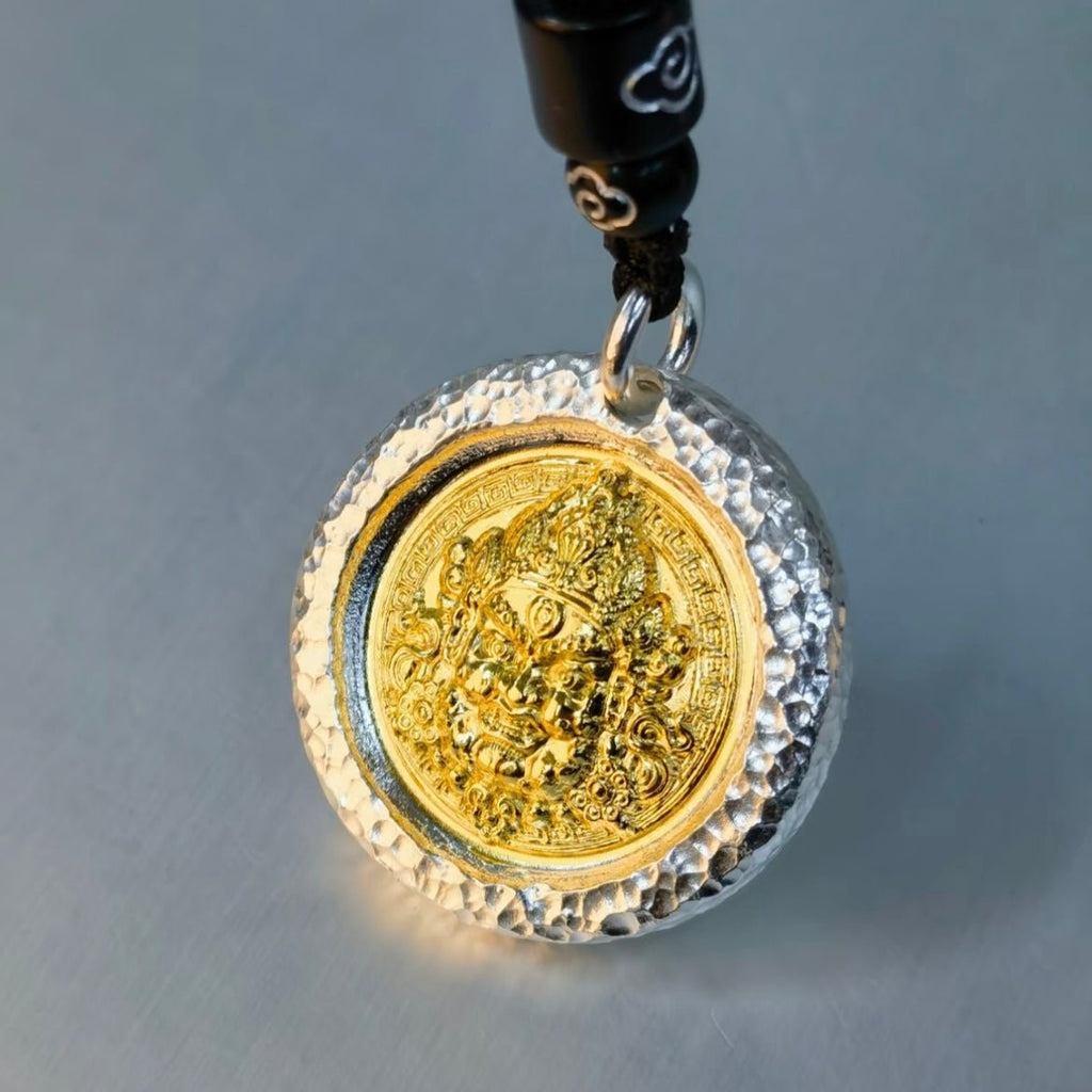 Yellow Dzambhala Pendant